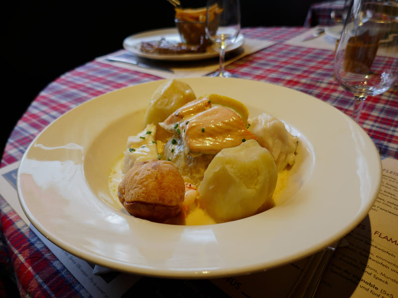 Choucroute aux trois poissons