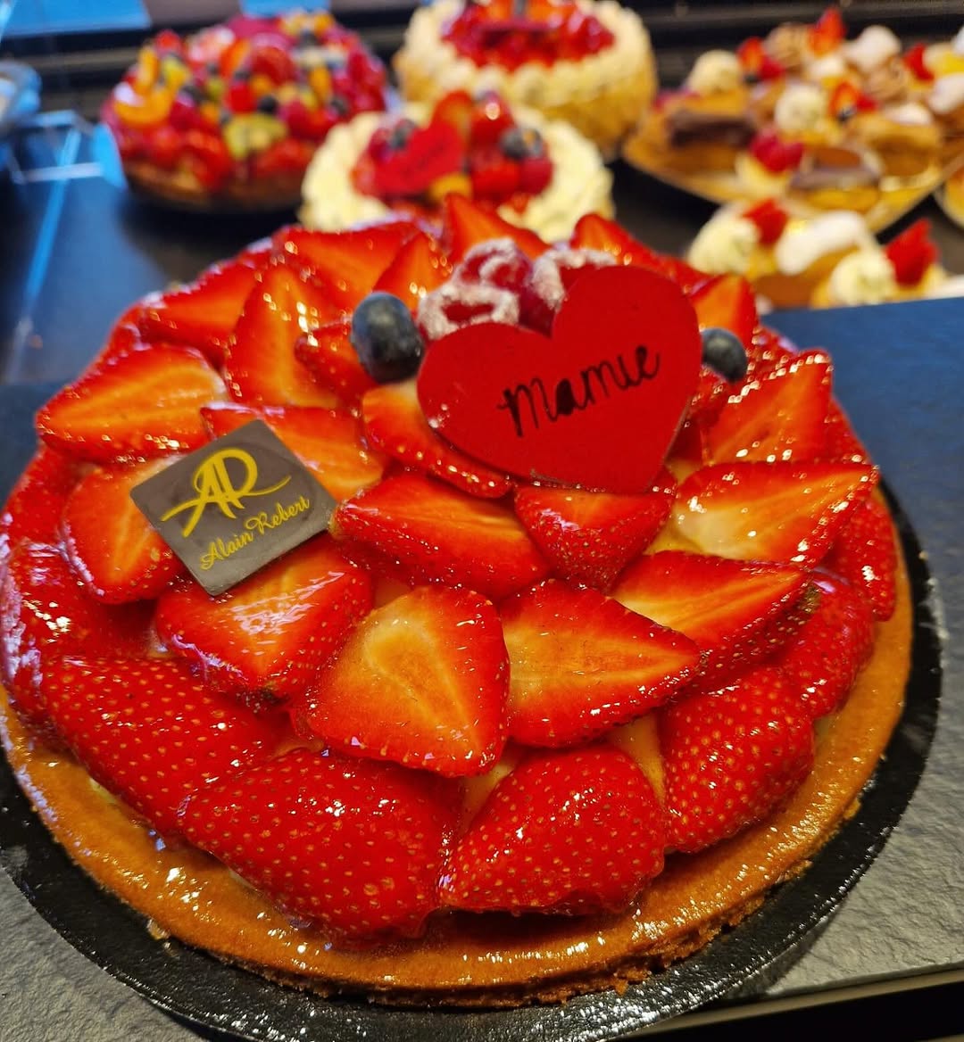 Tarte aux fraises Rebert