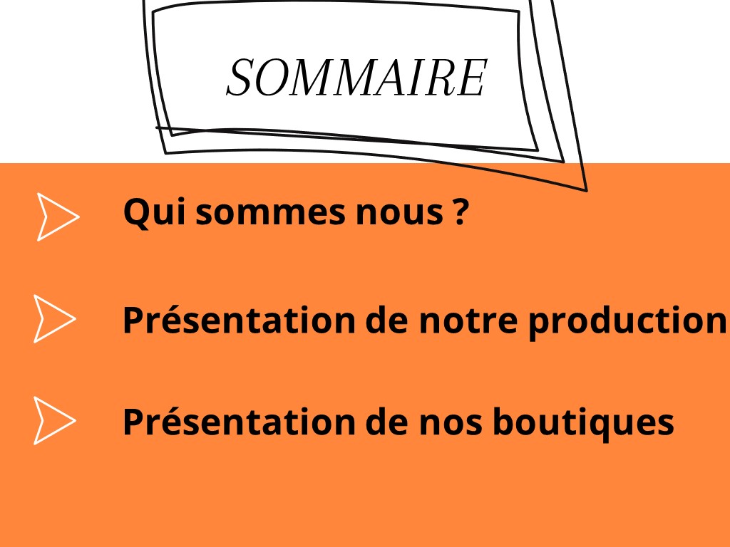 Produits en boutique
