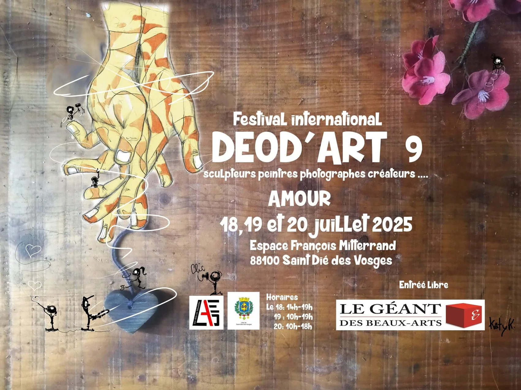 Stand Rebert Mobilier au festival Déod'Art de Saint-Dié-des-Vosges, juillet 2025