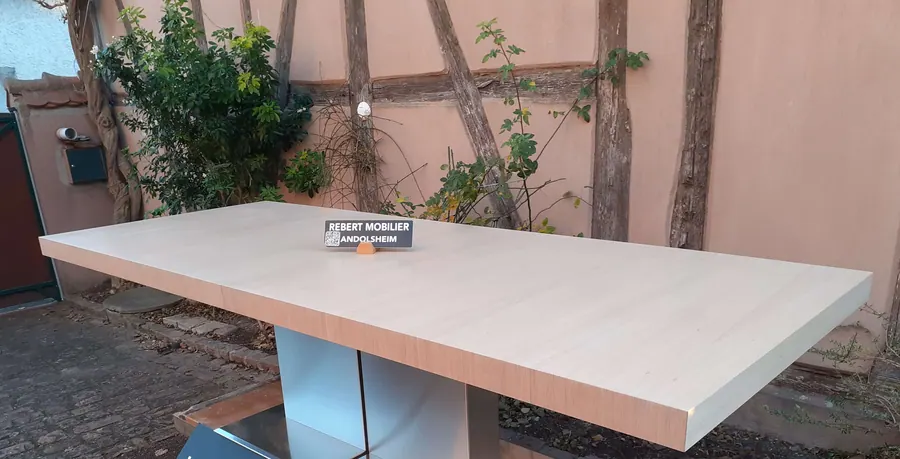 Les Décos, table extensible sur mesure