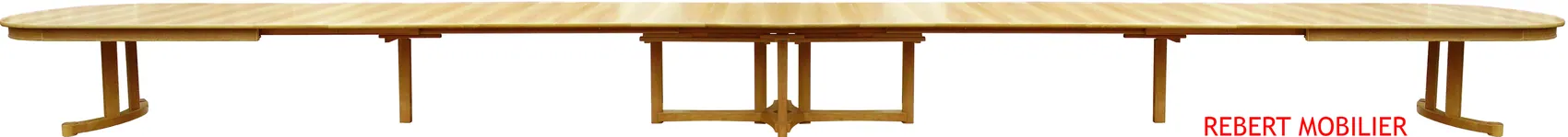 Combien de couverts pour quelle longueur ?