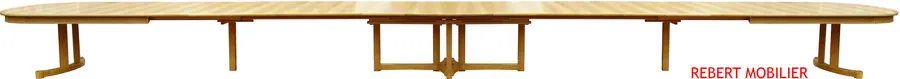 Longueur de table et nombre de couverts